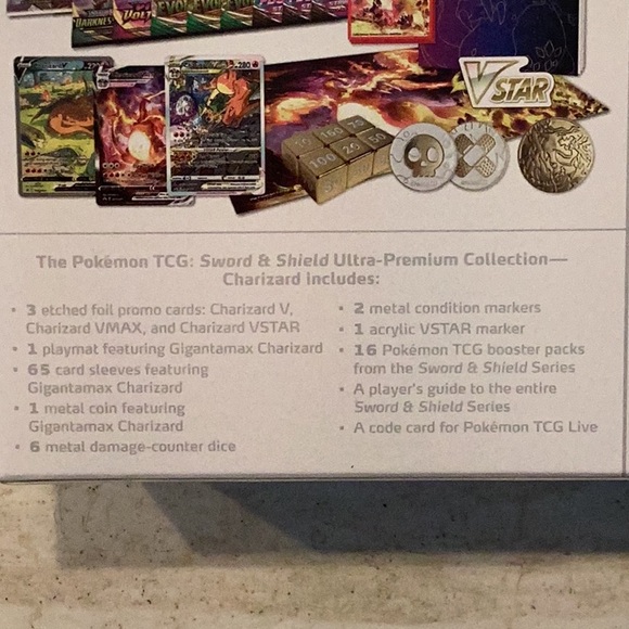 Pokemon Sword & Shield Charizard Ultra Premium Collection Box New Sealed 2022 - Picture 7 of 16